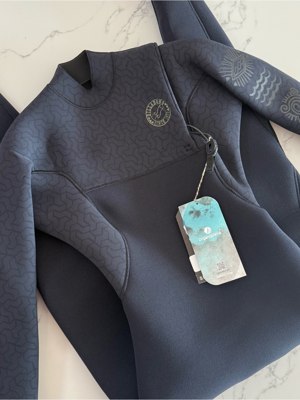 Billabong 4/3mm Salty Dayz Zipperless Full Long Sleeve Wetsuit - Black - Size 6